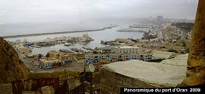 ORAN 2009 pano LE PORT VU DE LA CALERE